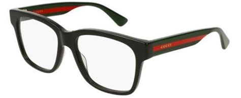 gucci gg0342o 004 rectangular square on face